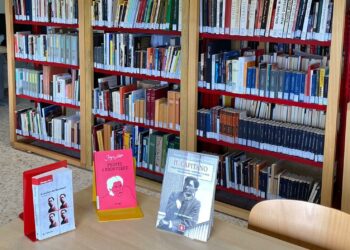 Sabato Armungia inaugura la Biblioteca Emilio Lussu