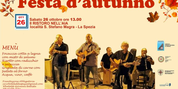 Il 26 ottobre torna la Festa d’Autunno a La Spezia