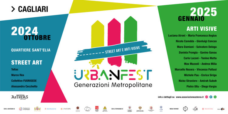 Ha preso il via Cagliari Urbanfest: la sostenibilità sociale al centro della terza edizione del festival di Street art e arti visive