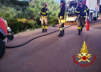Caprera: incidente stradale sul tratto di strada che porta verso località Porto Palma