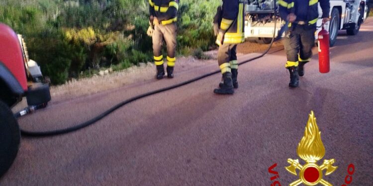 Caprera: incidente stradale sul tratto di strada che porta verso località Porto Palma
