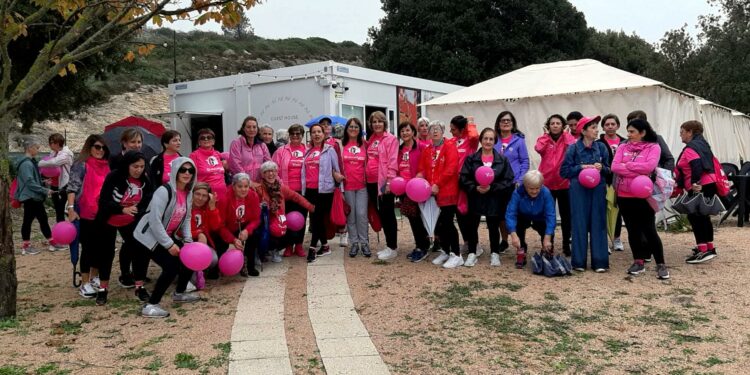 Successo a Sennori per la camminata rosa a sostegno della ricerca sui tumori femminili