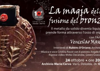 Olbia: all’Archivio Mario Cervo “La Magia della Fusione del bronzo in Archivio”