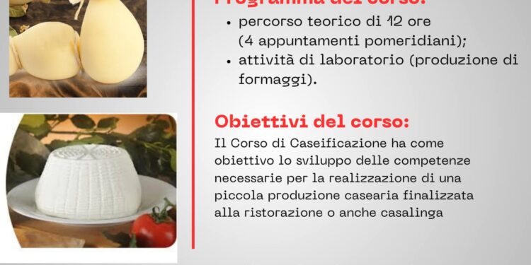 A Bono un corso sull’arte della caseificazione