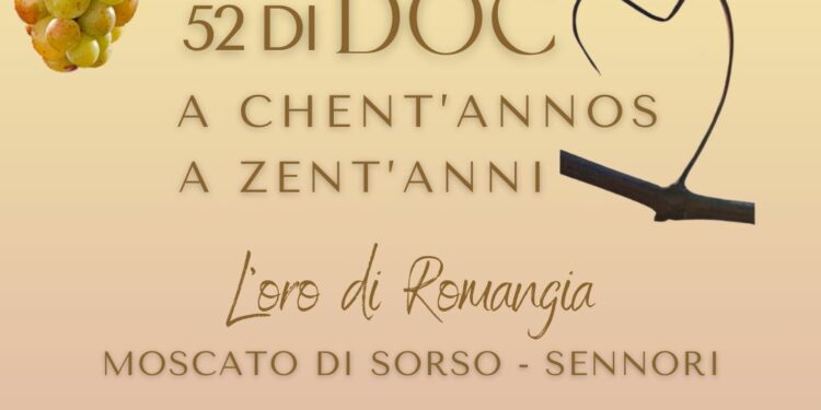 Sorso-Sennori: al via la tre giorni per celebrare i 52anni della Doc del moscato di Romangia