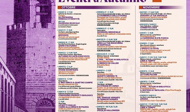 Oristano: il calendario degli eventi d’autunno