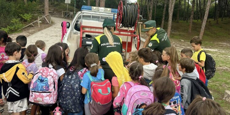 Alghero: i bambini a scuola di tutela ambientale con i barracelli