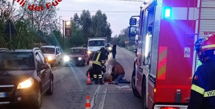 Arzachena: incidente stradale sulla provinciale 13