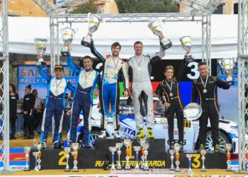 Alberto Roveta (Skoda Fabia RS) è il vincitore del Rally Terra Sarda