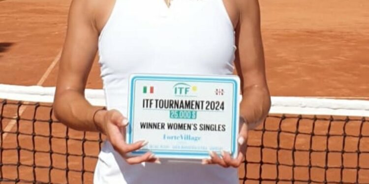Sara Cakarevic si è aggiudicata il tabellone femminile del terzo dei sei tornei Itf Combined organizzati sui campi del Forte Village di Santa Margherita di Pula