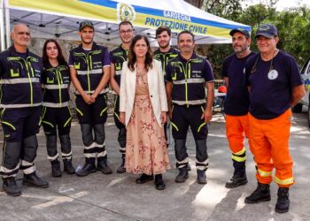 La presidente della Regione ha aperto la Settimana nazionale della Protezione civile in Sardegna