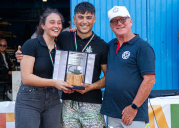 Italia 2 con Alice Sussarello e Filippo Vincis (Lega Navale del Sulcis) trionfa al Campionato Europeo RS Aero Youth Team Race