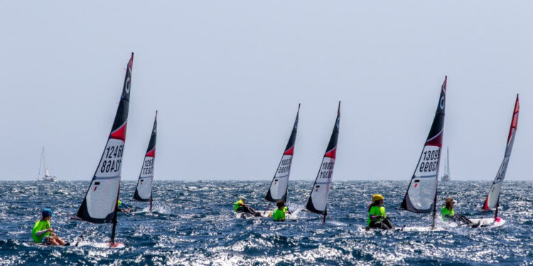 Un week end a Su Siccu, con i migliori timonieri Under 12 e under 16 della Classe OpenSkiff