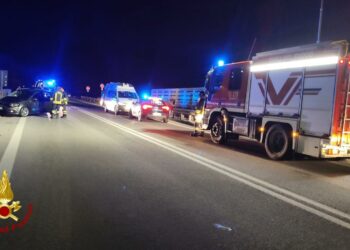 Incidente stradale sulla statale 389, tre feriti