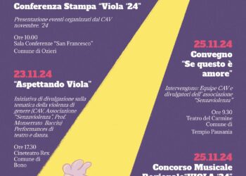 Le iniziative del CAV Spazio Donna del P.L.U.S. Distretto Sanitario di Ozieri