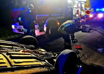 Incidente stradale sull’ex statale 128, alle porte di Suelli, un uomo ricoverato in ospedale con un codice rosso