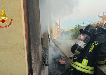 Maracalagonis: a fuoco un’abitazione, evacuate tre persone
