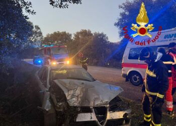 Benetutti: incidente stradale sulla provinciale 22, tre feriti