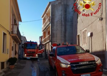 Ploaghe: incendio di un appartamento in via San Matteo