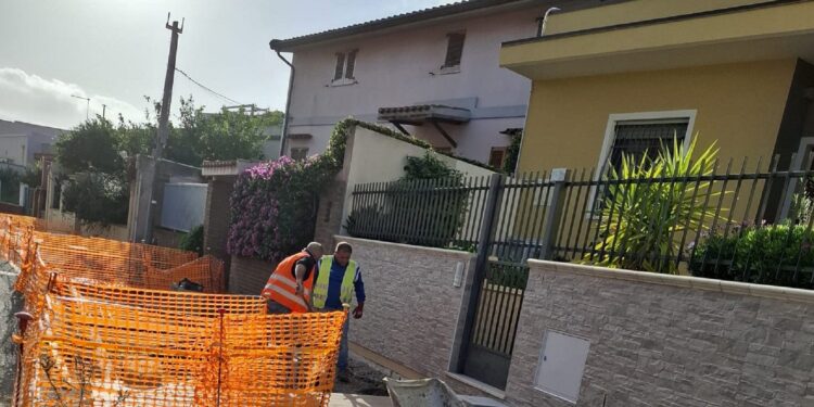 Pirri: ripresi i lavori in via Risorgimento