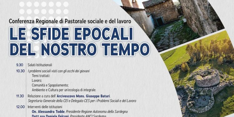 Il 23 novembre, a Cagliari, si terrà la prima Conferenza regionale di Pastorale sociale e del lavoro