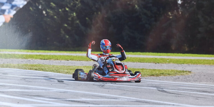 Karting: il cagliaritano Giorgio Basoli trionfa nella Coppa dei Campioni a Battipaglia aggiudicandosi la classe regina Kz2