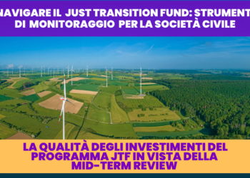 Mercoledì 6 novembre appuntamento con il terzo webinar “La qualità degli investimento del programma JTF in vista della mid-term review”