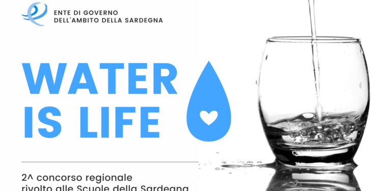 Egas lancia il 2° concorso creativo “Water is life” aperto alle scuole superiori sarde