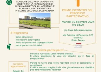 Porto Torres: al via il progetto “Il Parco, un bene per tutti”