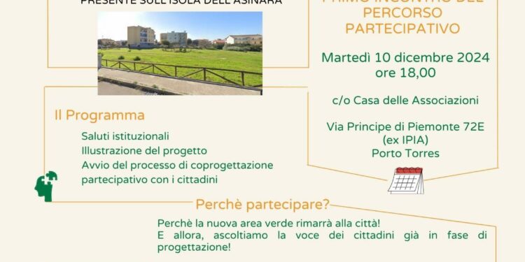 Porto Torres: al via il progetto “Il Parco, un bene per tutti”