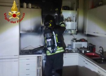 La Maddalena: a fuoco un appartamento in via Livenza