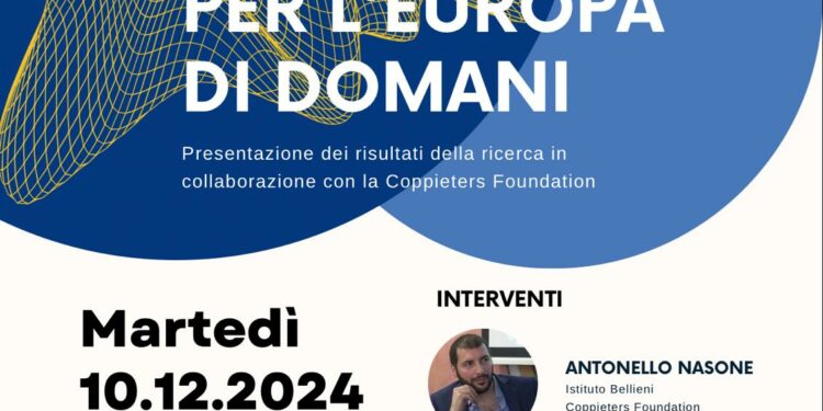 Martedì 10 dicembre, al Vecchio Mulino di Sassari, l’Istituto Camillo Bellieni presenterà “Political figures for the Europe of the future”