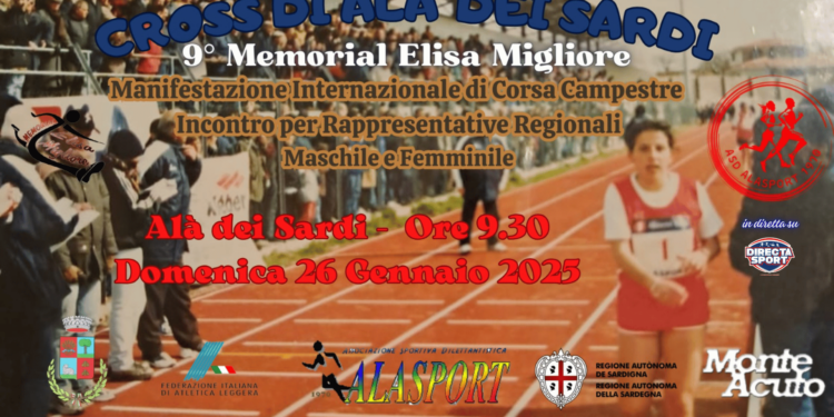 Il 26 gennaio 2025, nel Monte Acuto, si terrà la nona edizione del Cross internazionale di Alà dei Sardi