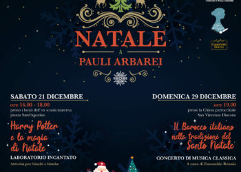A Pauli Arbarei è in arrivo il Natale con due eventi dedicati a grandi e piccini