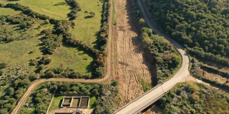 Viddalba: alle fasi finali la pulizia dell’alveo del fiume Badu ‘e Caprile