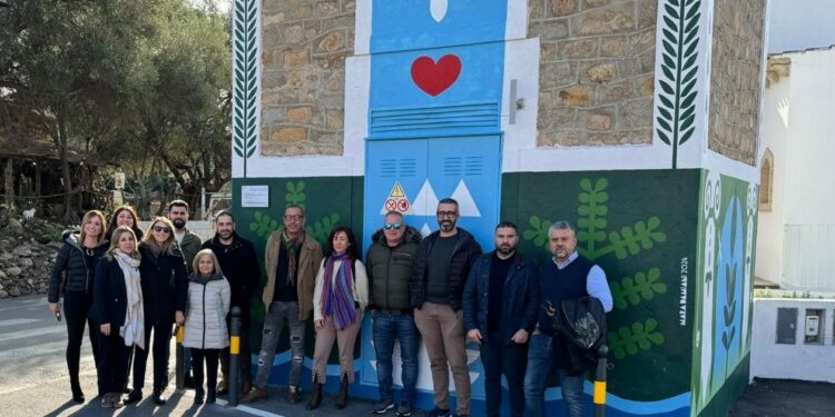 La Street Art di Cabine d’Autore sostiene il progetto InLuce con tre cabine di E-Distribuzione a San Teodoro 