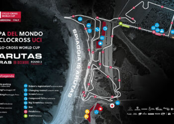 Domenica 8 dicembre la spiaggia di Is Arutas ospiterà la terza prova dell’UCI Cyclo-cross World Cup