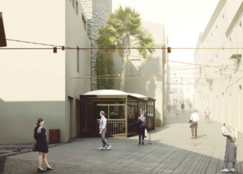 Sassari: una piazza pedonale tra le vie Brigata Sassari ed Enrico Costa