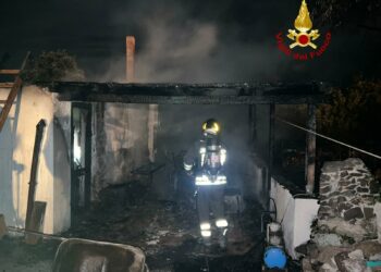 Alghero: a fuoco un’abitazione a Buratin