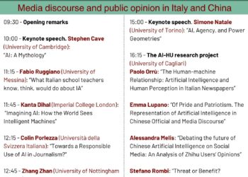 Intelligenza artificiale e opinione pubblica: giovedì 30 gennaio una giornata di studi a Cagliari, nell’aula magna del Campus Aresu