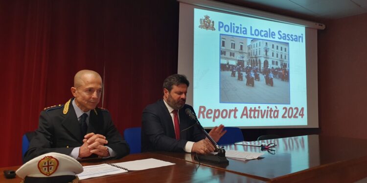 Sassari: il bilancio dell’attività della Polizia locale nel 2024
