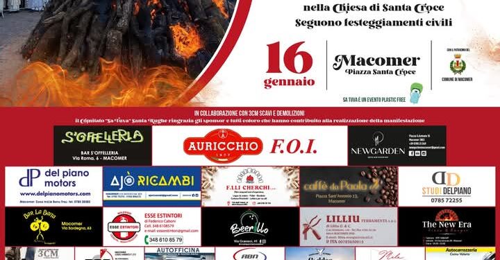 Macomer: si rinnova il rito de “Sa Tuva”