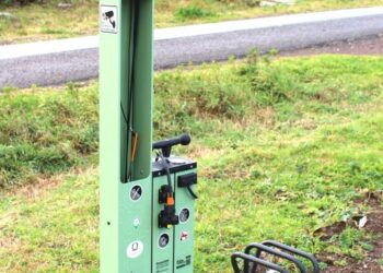 Cossoine: installata una nuova stazione di manutenzione e ricarica per e-bike all’ingresso dell’Area archeologica di Aidu-Corru ‘e Oe
