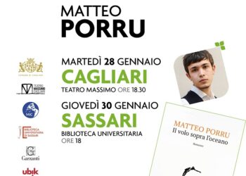 “Il volo sopra l’oceano”: a Cagliari il nuovo libro di Matteo Porru