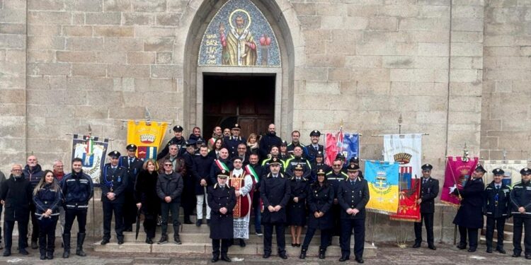 Le Polizie locali festeggiano a Sennori San Sebastiano, patrono dei vigili urbani