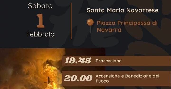 A Santa Maria Navarrese “Su Fogone de Sant’Antoni”