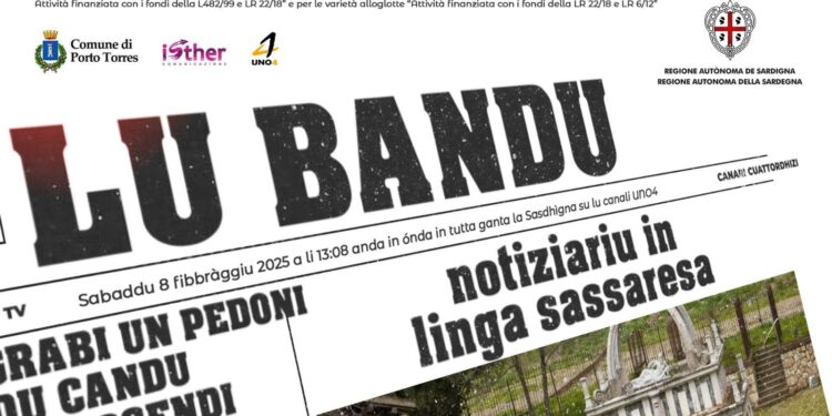 Porto Torres: ecco il progetto “Lu Bandu – Notziariu in linga Sassaresa-Turritana” 