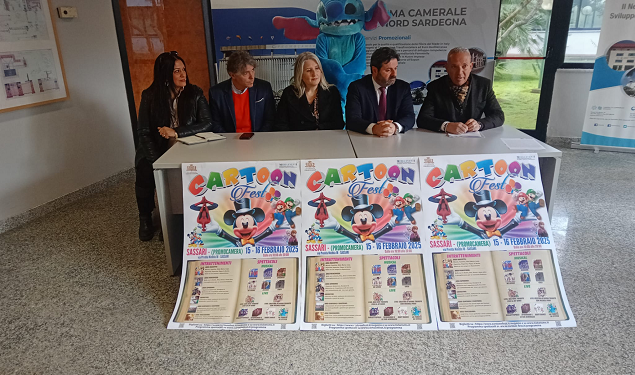 Sassari: tre giorni dedicati a Cartoon Fest 2025