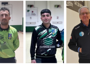 Francesco Sias, Alessio Caboni e Sergio Cortina campioni regionali di bocce nell’individuale categorie A, B e C