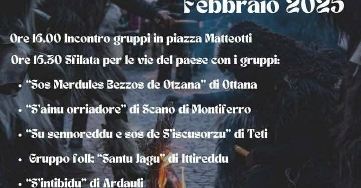 Ardauli: il programma de “Su Carrasegare Antigu”